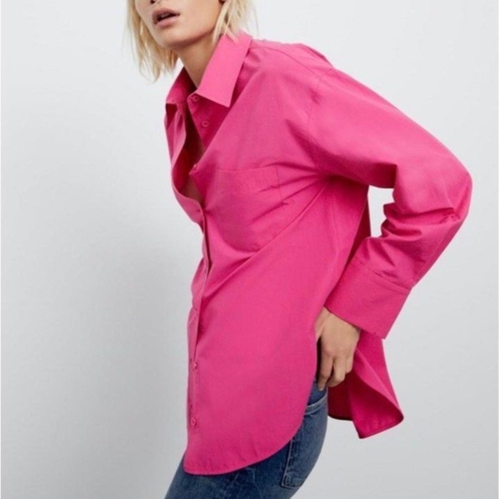 Zara Poplin Shirt